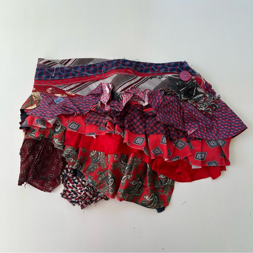 Colorful Patchwork Skirt